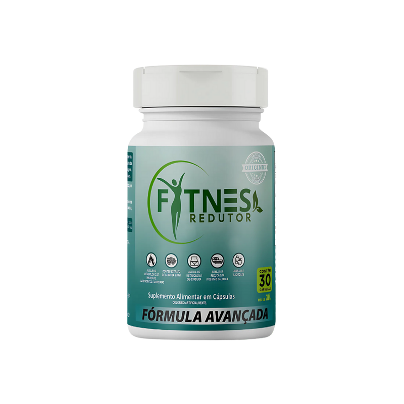 Fitness Redutor Original 30cp - A Solução Para o Seu Controle de Peso! - Promoção Exclusiva + Frete Grátis