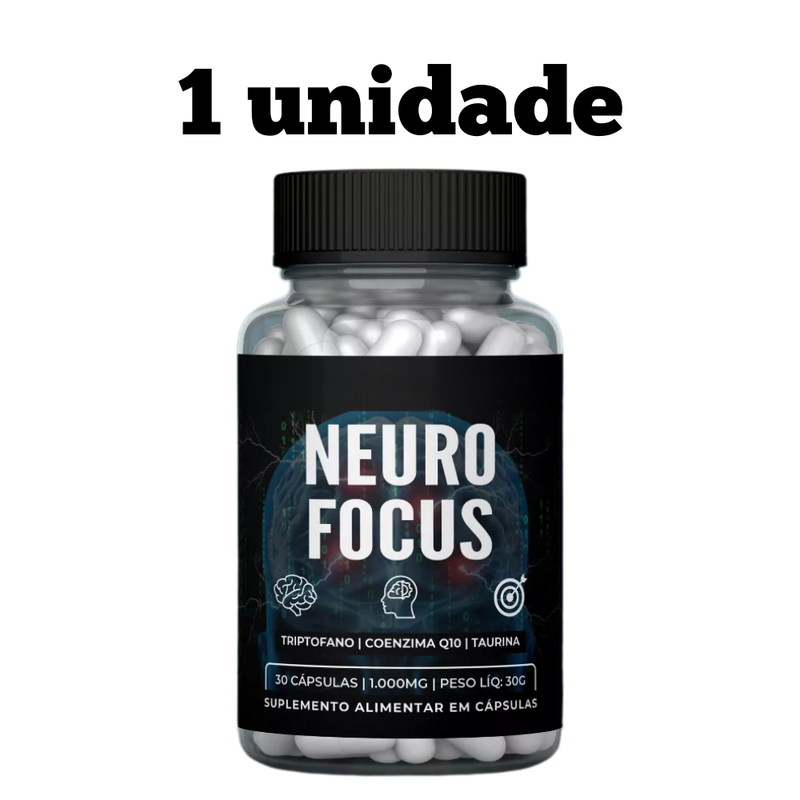 Neuro Focus Original 30cp - Não Deixe Suas Memórias Desaparecerem - Promoção Exclusiva + Frete Grátis