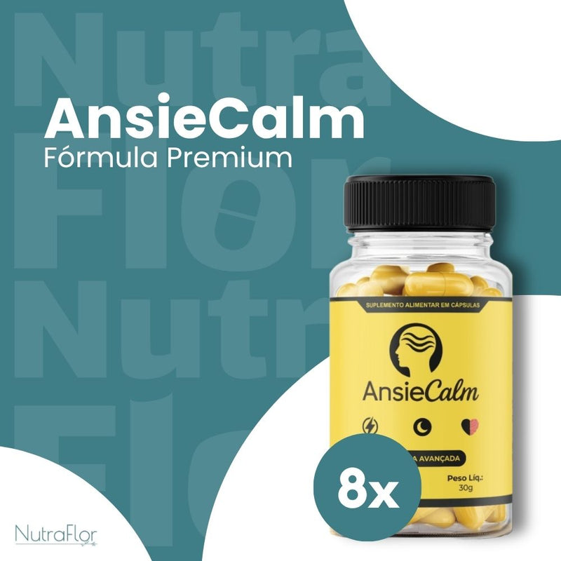 AnsieCalm Original 60cp - Suplemento Natural - Promoção Exclusiva + Frete Grátis
