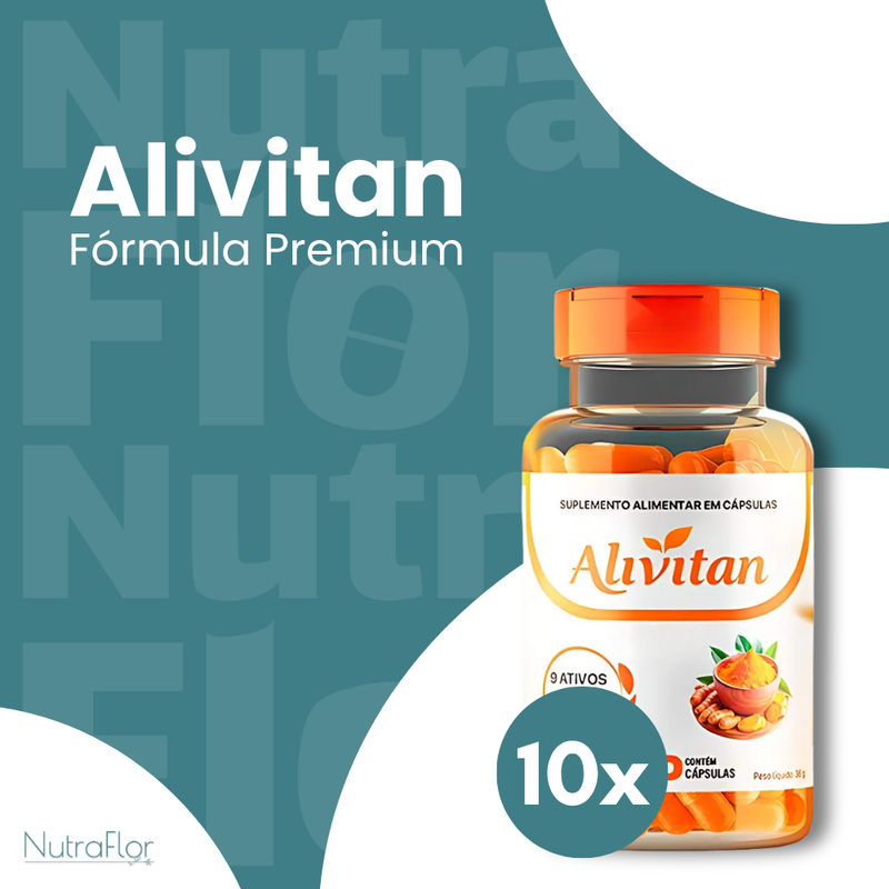 Alivitan Original 60cp - Suplemento Natural - Promoção Exclusiva + Frete Grátis