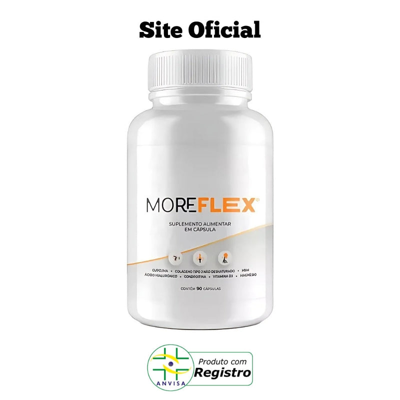 Moreflex Original 90cp. - Alívio Rápido das Articulações! - Promoção Oficial com Frete Grátis