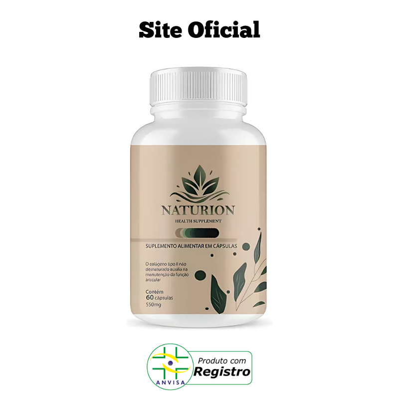 Naturion Original 60cp - Suplemento Natural - Promoção Exclusiva + Frete Grátis