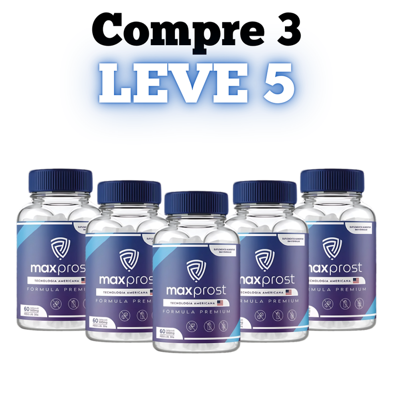 Maxprost Original 60cp - Suplemento Natural! - Promoção Exclusiva + Frete Grátis