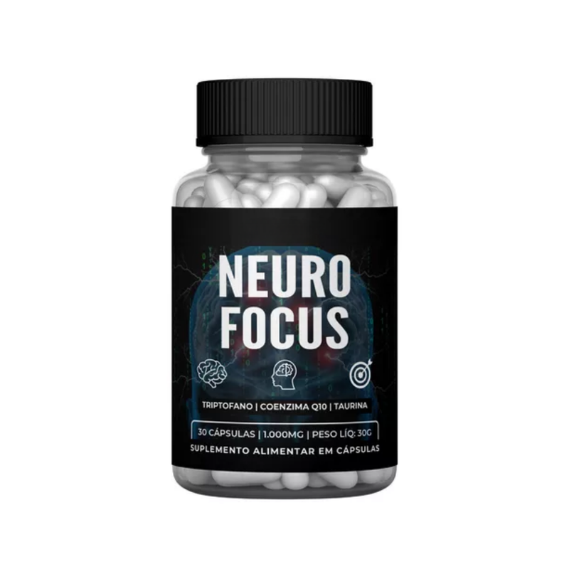 Neuro Focus Original 30cp - Não Deixe Suas Memórias Desaparecerem - Promoção Exclusiva + Frete Grátis