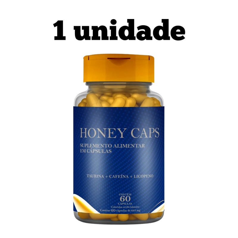 Honey Caps Original 60cp - O Verdadeiro Melzinho - Promoção Exclusiva + Frete Grátis