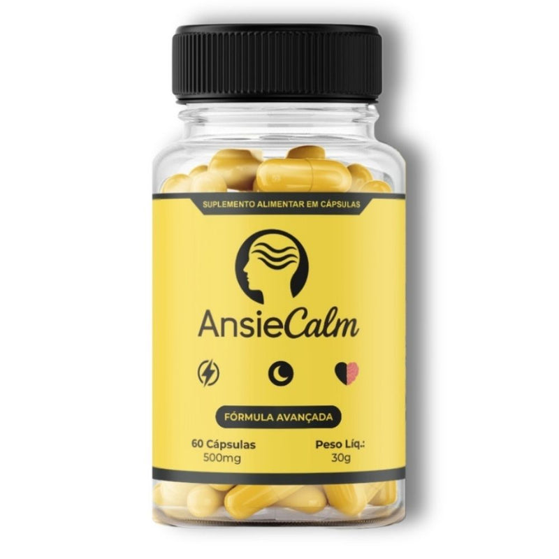 AnsieCalm Original 60cp - Suplemento Natural - Promoção Exclusiva + Frete Grátis
