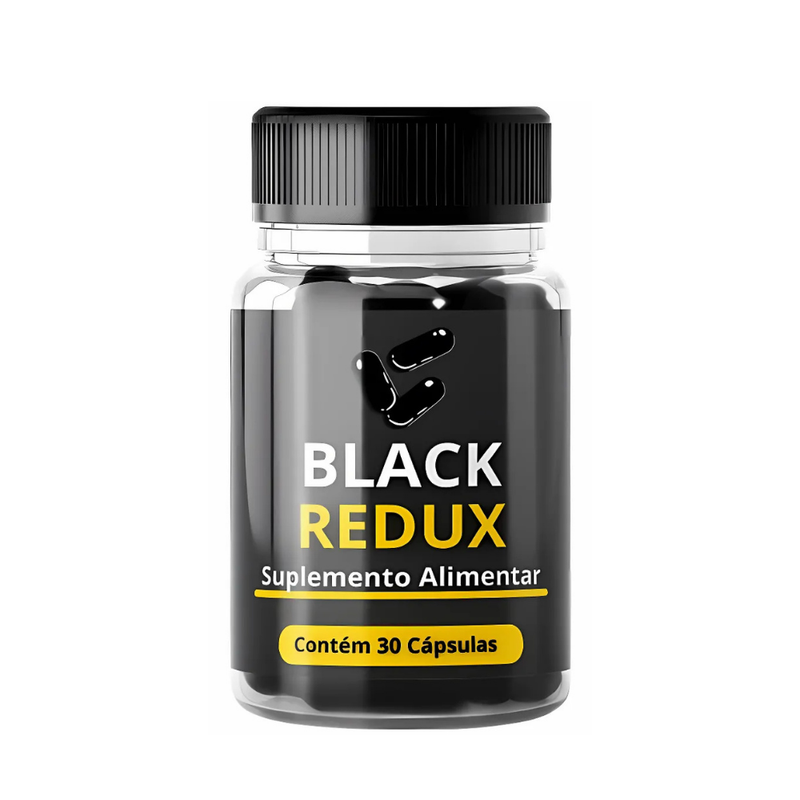 Black Redux 30cp - Suplemento Natural - Promoção Exclusiva + Frete Grátis