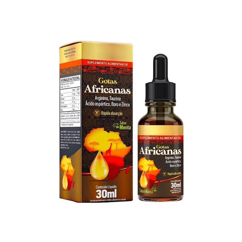 Gotas Africanas Original 30ml - Suplemento Natural - Promoção Exclusiva + Frete Grátis