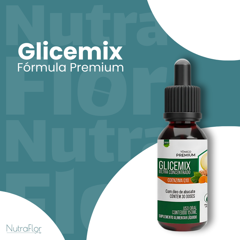 Glicemix Original 30ml - Suplemento Natural - Promoção Exclusiva + Frete Grátis