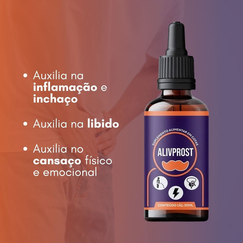 Alivprost Original 30ml - Suplemento Natural - Promoção Exclusiva + Frete Grátis