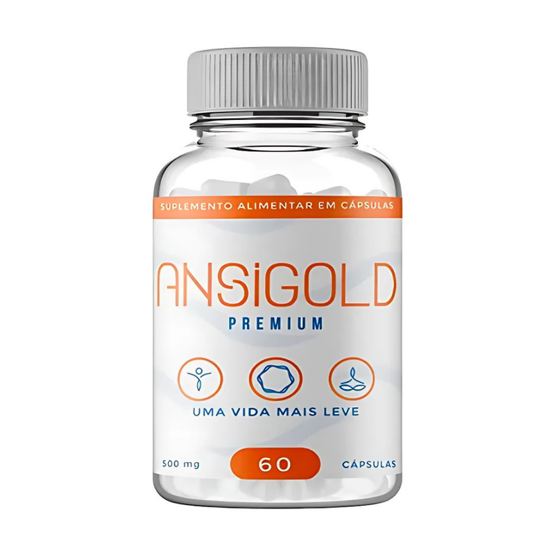Ansigold Original 60cp - Suplemento Natural - Promoção Exclusiva + Frete Grátis