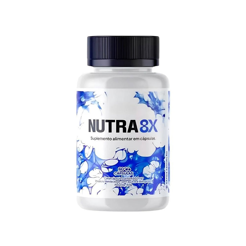 Nutra 8X Original 60cp - Suplemento Natural - Promoção Exclusiva + Frete Grátis