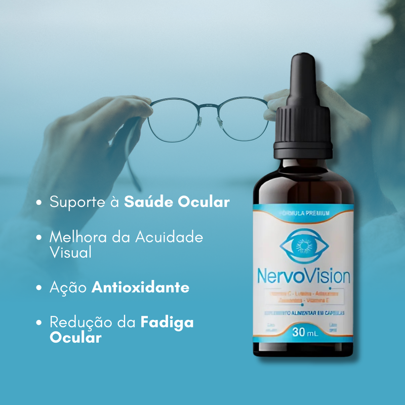 Nervo Vision Original 30ml - Suplemento Natural - Promoção Exclusiva + Frete Grátis