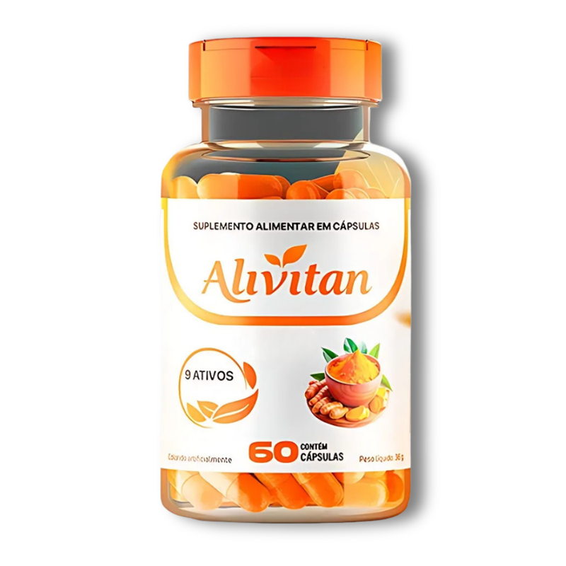 Alivitan Original 60cp - Suplemento Natural - Promoção Exclusiva + Frete Grátis