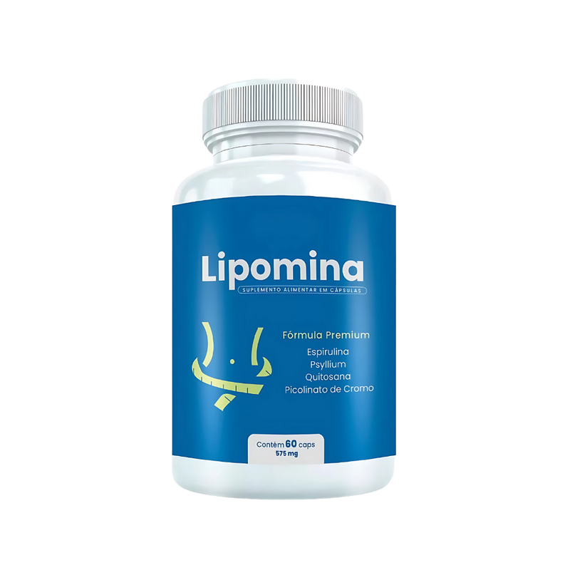Lipomina 60cp - Suplemento Natural! - Promoção Exclusiva + Frete Grátis