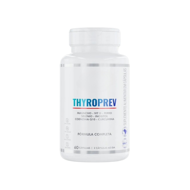 Thyroprev Original 60cp - Suplemento Natural - Promoção Exclusiva + Frete Grátis