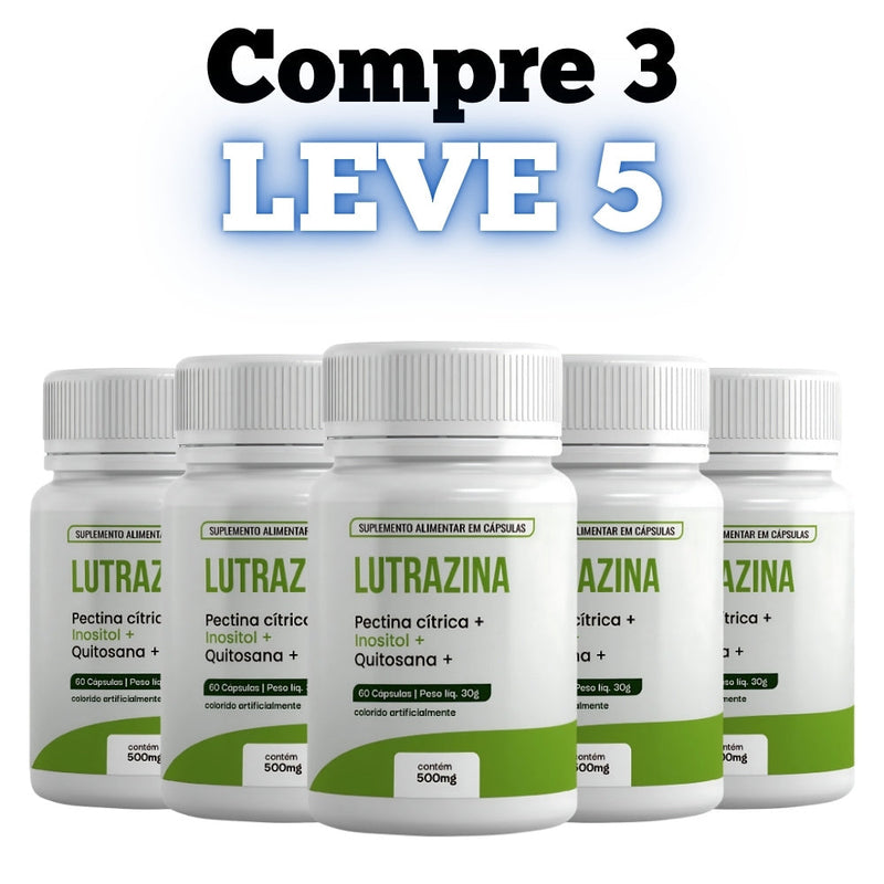 Lutrazina Original 60cp - Suplemento Natural! - Promoção Exclusiva + Frete Grátis