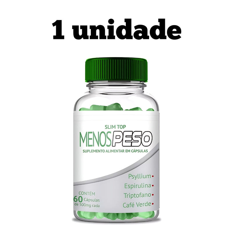 Menos Peso Original 60cp - Suplemento Natural - Promoção Exclusiva + Frete Grátis