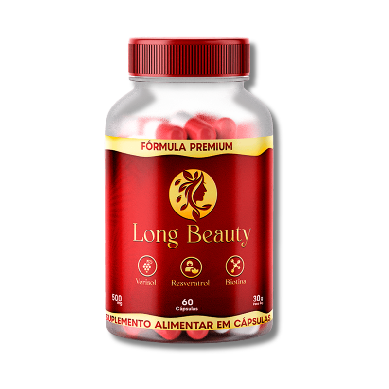 Long Beauty Original 60cp - Suplemento Natural - Promoção Exclusiva + Frete Grátis