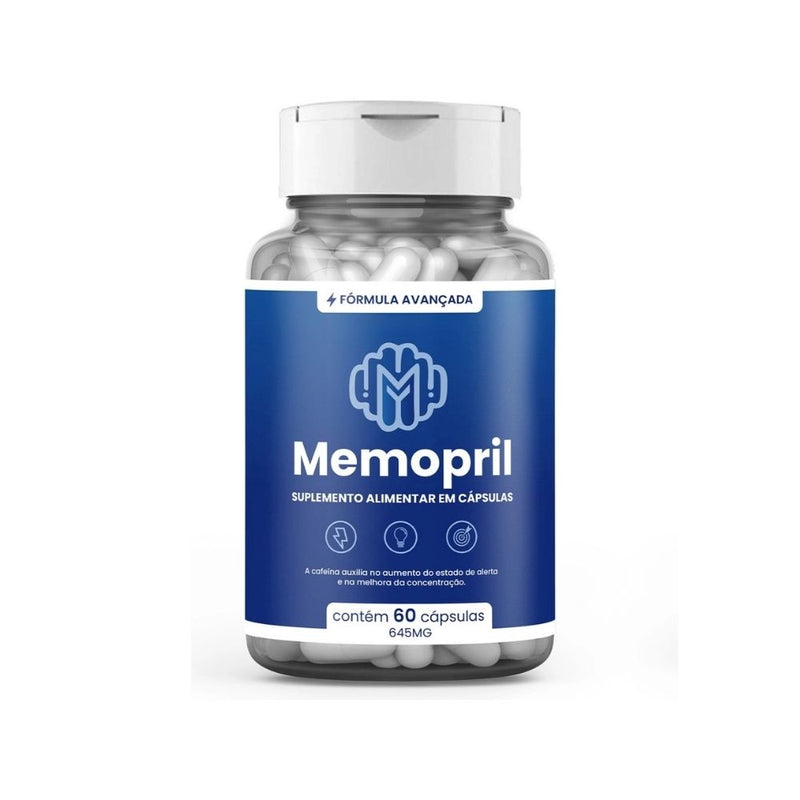 Memopril Original 60cp - Suplemento Natural - Promoção Exclusiva + Frete Grátis