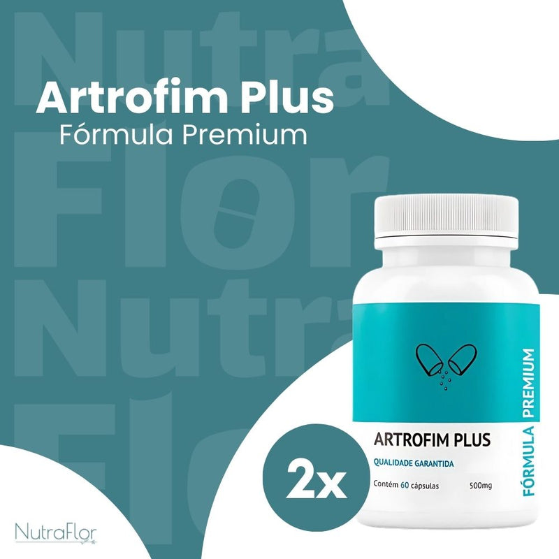 Artrofim Plus Original 60cp - Suplemento Natural - Promoção Exclusiva + Frete Grátis