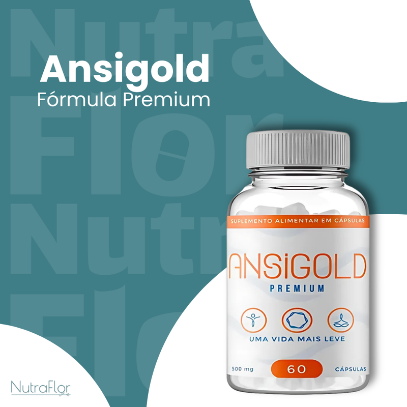 Ansigold Original 60cp - Suplemento Natural - Promoção Exclusiva + Frete Grátis