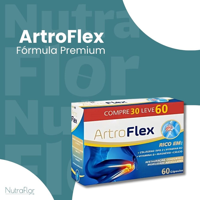 Artroflex Original 60cp - Suplemento Natural - Promoção Exclusiva + Frete Grátis