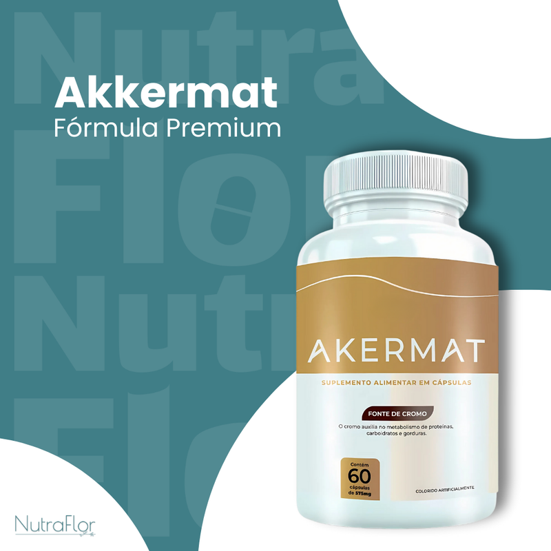 Akkermat Original 60cp - Suplemento Natural - Promoção Exclusiva + Frete Grátis