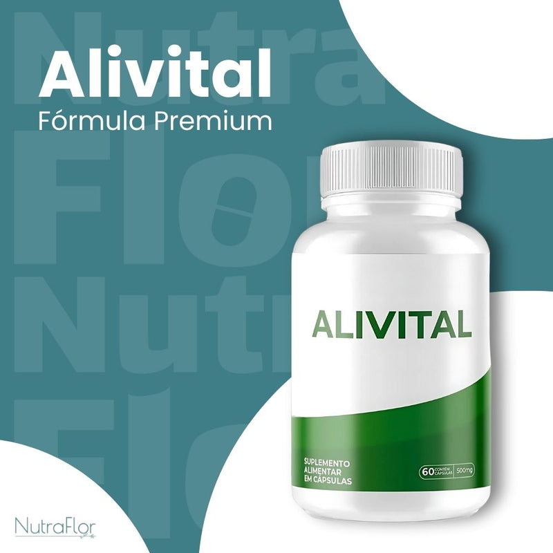 Alivital Original 60cp - Suplemento Natural - Promoção Exclusiva + Frete Grátis