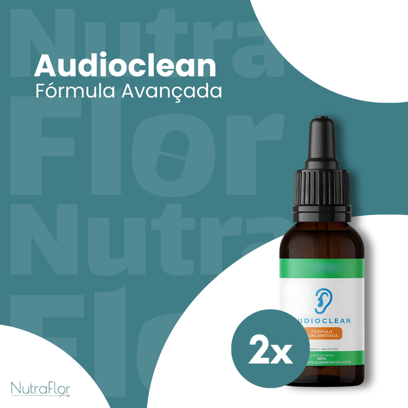 AudioClean Original 30ml - Suplemento Natural - Promoção Exclusiva + Frete Grátis
