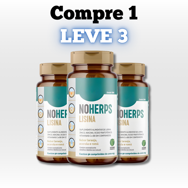 NoHerpes Original 60cp - A Solução Para Aliviar os Sintomas de Herpes - Promoção Exclusiva + Frete Grátis