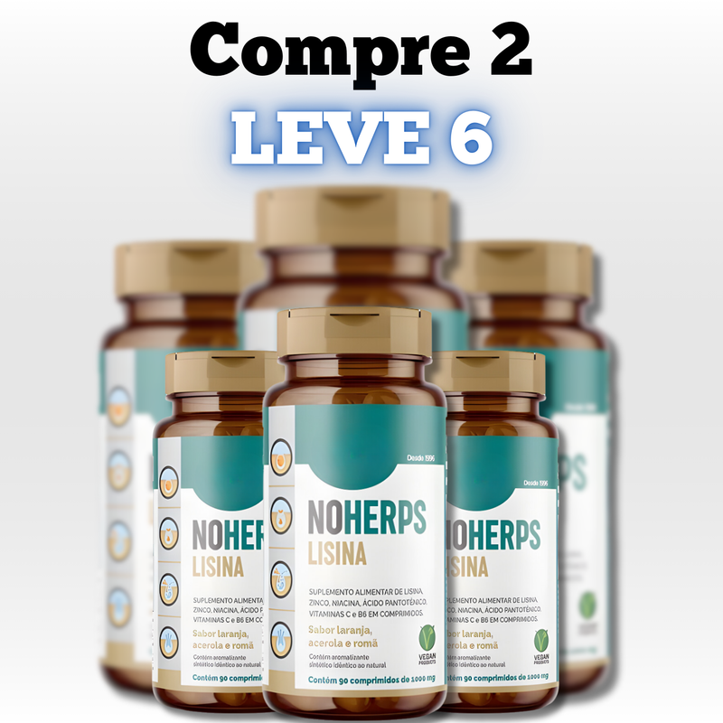NoHerpes Original 60cp - A Solução Para Aliviar os Sintomas de Herpes - Promoção Exclusiva + Frete Grátis