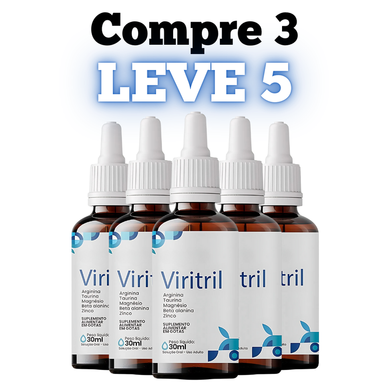 Viritril Original 30ml - Suplemento Natural! - Promoção Oficial com Frete Grátis