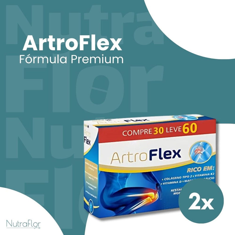 Artroflex Original 60cp - Suplemento Natural - Promoção Exclusiva + Frete Grátis