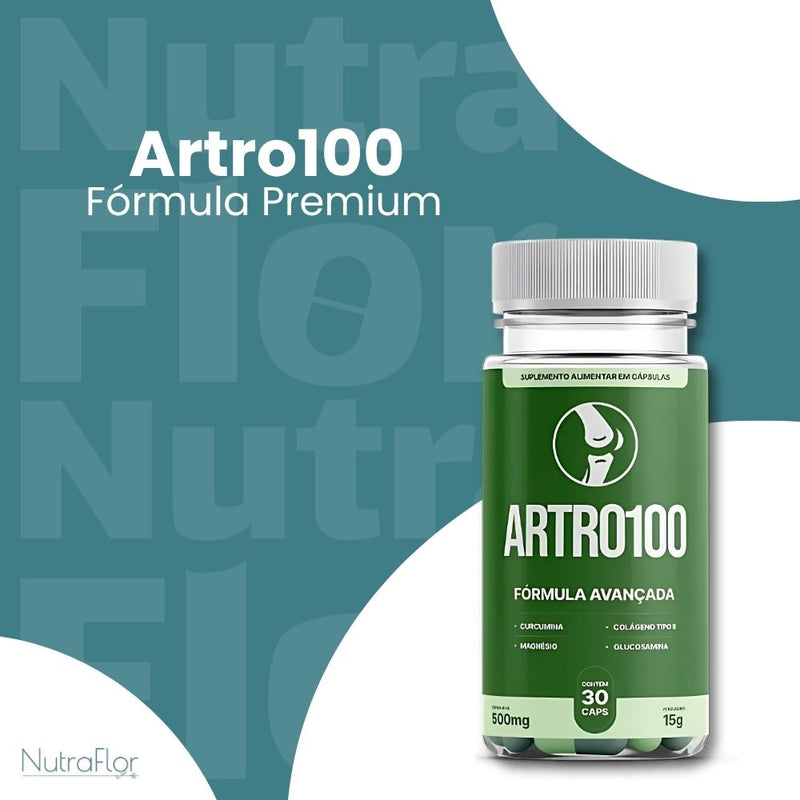 Artro100 Original 60cp - Suplemento Natural - Promoção Exclusiva + Frete Grátis