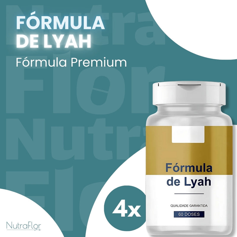 Fórmula de Lyah Original 60cp - Suplemento Natural - Promoção Exclusiva + Frete Grátis