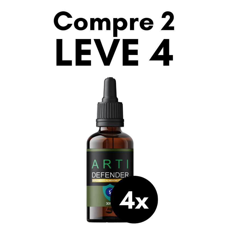 Arti Defender Original 30ml - Suplemento Natural - Promoção Exclusiva + Frete Grátis