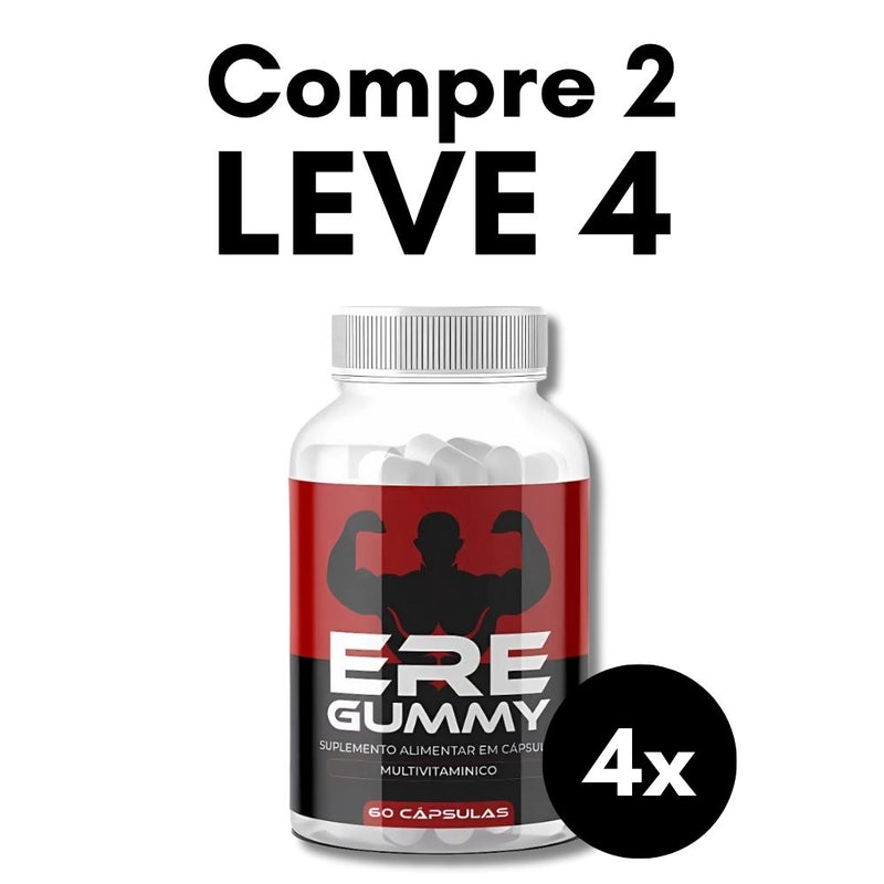 Ere Gummy Original 60cp  - Suplemento Natural - Promoção Exclusiva + Frete Grátis