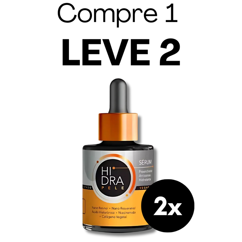 Hidra Pele Original 30ml - Suplemento Natural - Promoção Exclusiva + Frete Grátis