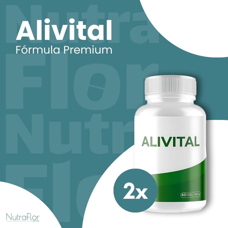 Alivital Original 60cp - Suplemento Natural - Promoção Exclusiva + Frete Grátis