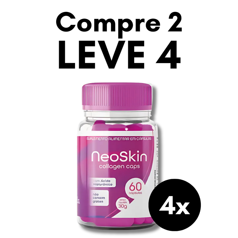 Neo Skin Original 60cp  - Suplemento Natural - Promoção Exclusiva + Frete Grátis