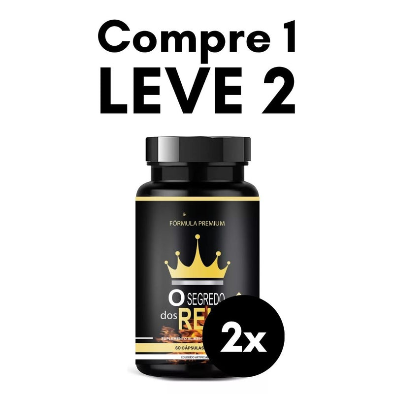 O Segredo Dos Reis Original 60cp - Suplemento Natural - Promoção Exclusiva + Frete Grátis