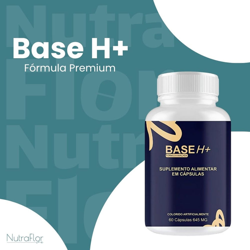 Base H+ Original 60cp - Suplemento Natural - Promoção Exclusiva + Frete Grátis