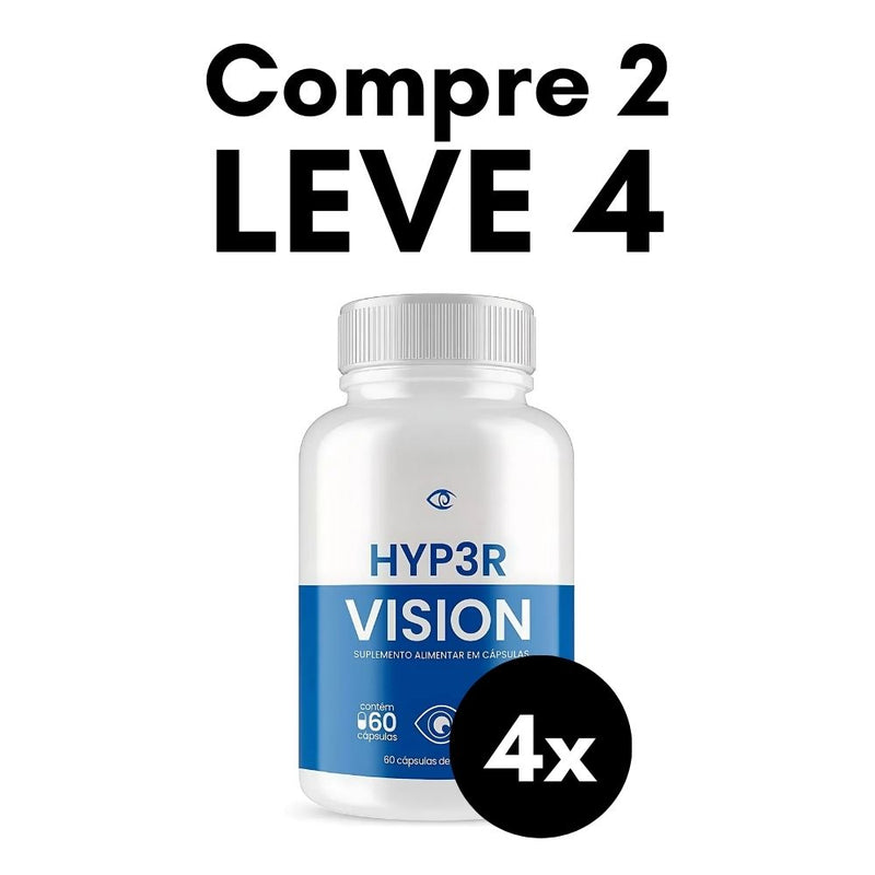 Hyper Vision Original 60cp - Suplemento Natural - Promoção Exclusiva + Frete Grátis