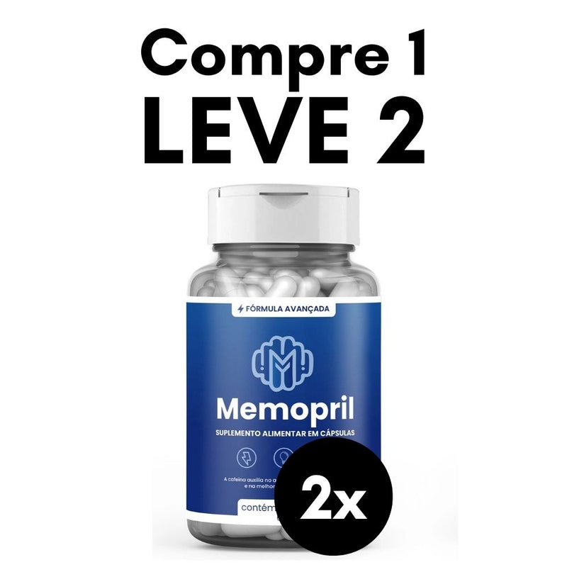 Memopril Original 60cp - Suplemento Natural - Promoção Exclusiva + Frete Grátis