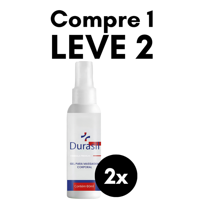 Durasil Original 60ml - Gel Para Massagem - Promoção Exclusiva + Frete Grátis