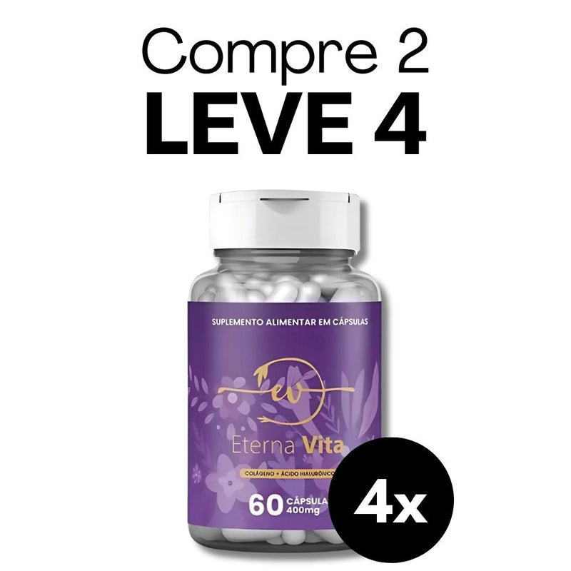 Eterna Vita 60cp- Suplemento Natural - Promoção Exclusiva + Frete Grátis