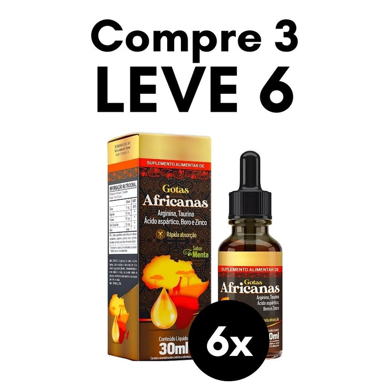 Gotas Africanas Original 30ml - Suplemento Natural - Promoção Exclusiva + Frete Grátis