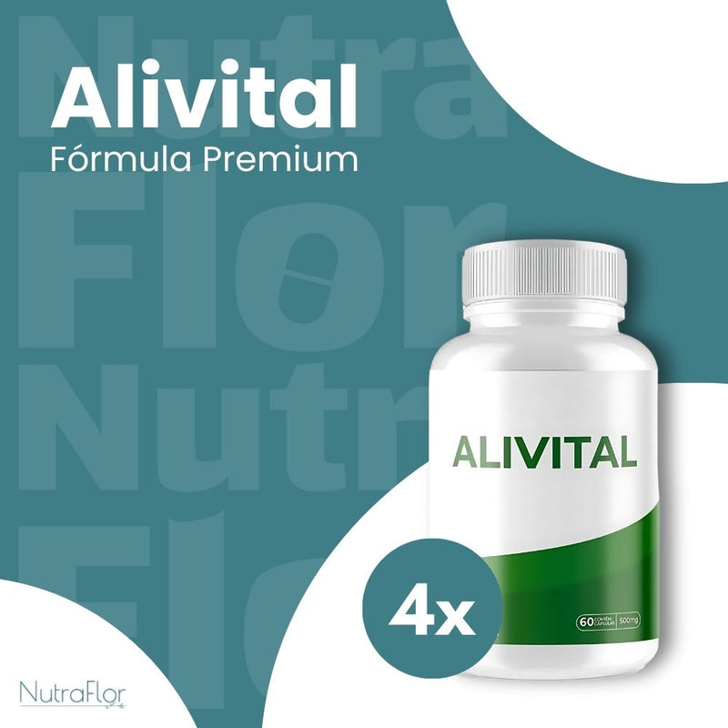 Alivital Original 60cp - Suplemento Natural - Promoção Exclusiva + Frete Grátis