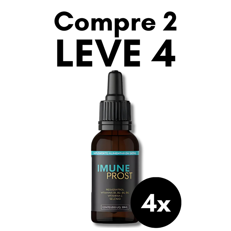 Imune Prost Original 30ml - Suplemento Natural - Promoção Exclusiva + Frete Grátis